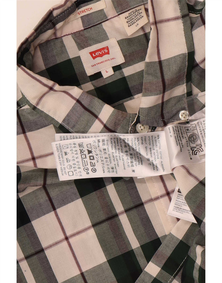 Levi's muška rastezljiva košulja, veliki šareni karirani pamuk