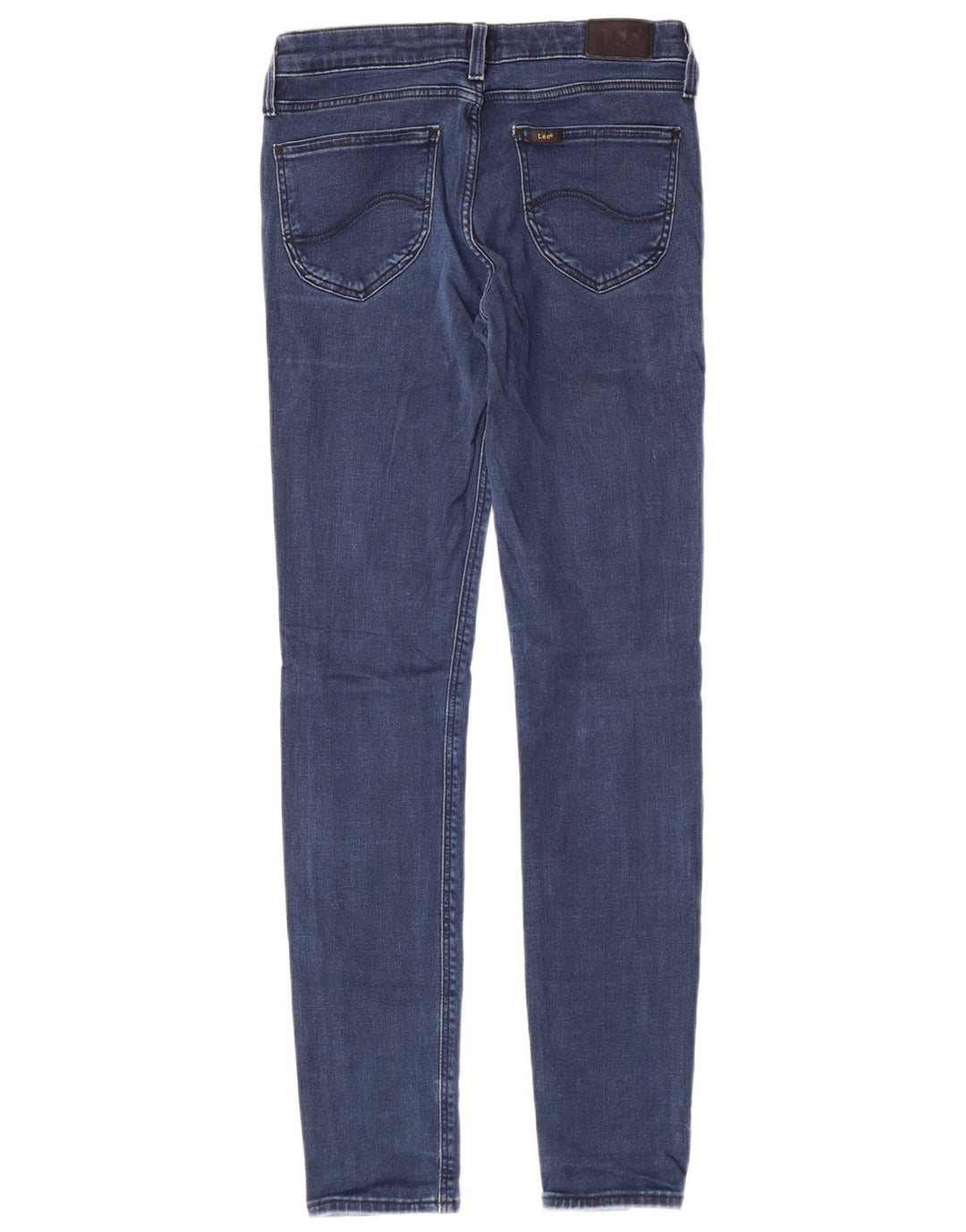 Lee ženske uske traperice Scarlett W27 L29 plavi pamuk