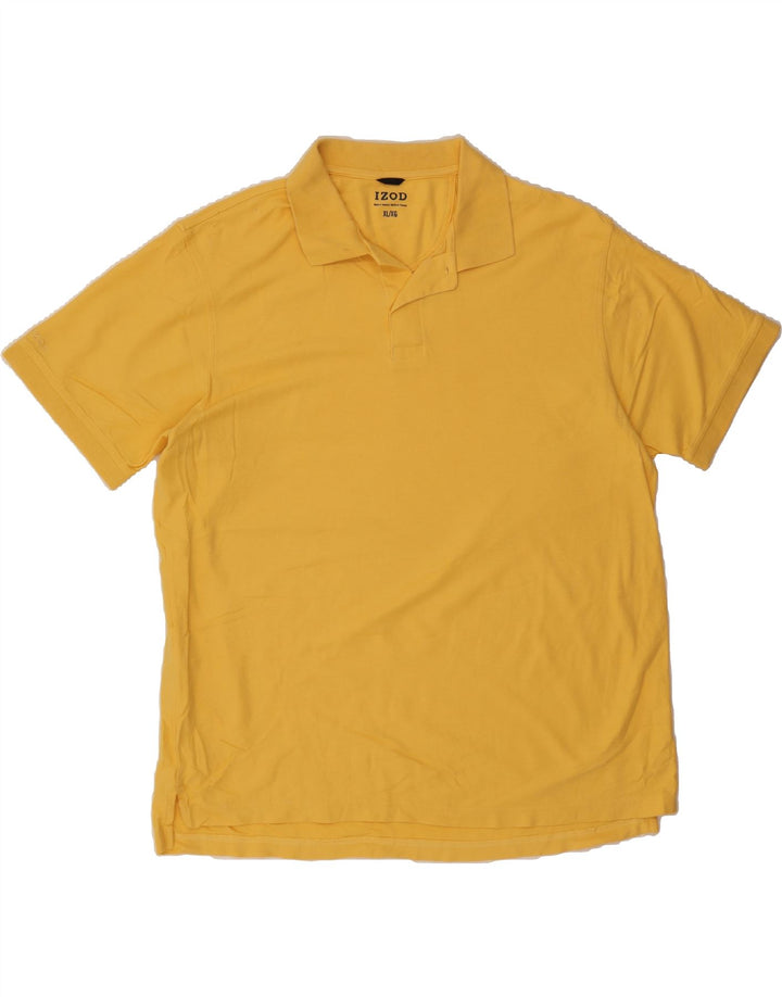 IZOD Mens Polo Shirt XL Yellow Vintage Izod and Second-Hand Izod from Messina Hembry 