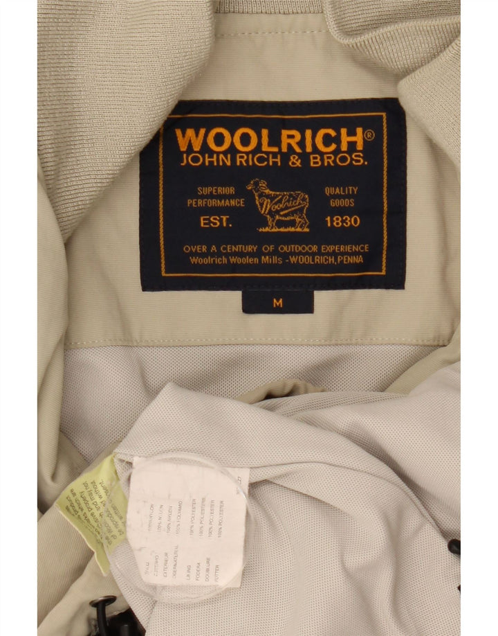 Woolrich muška bomber jakna UK 38 srednje bež najlon
