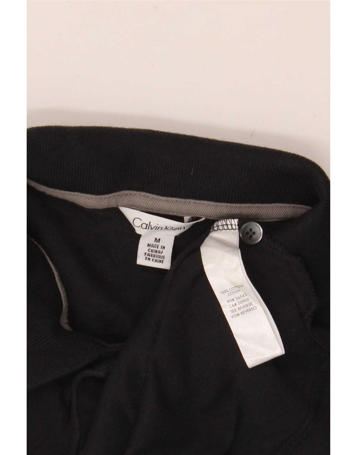 Calvin Klein muška polo majica Srednje crni pamuk