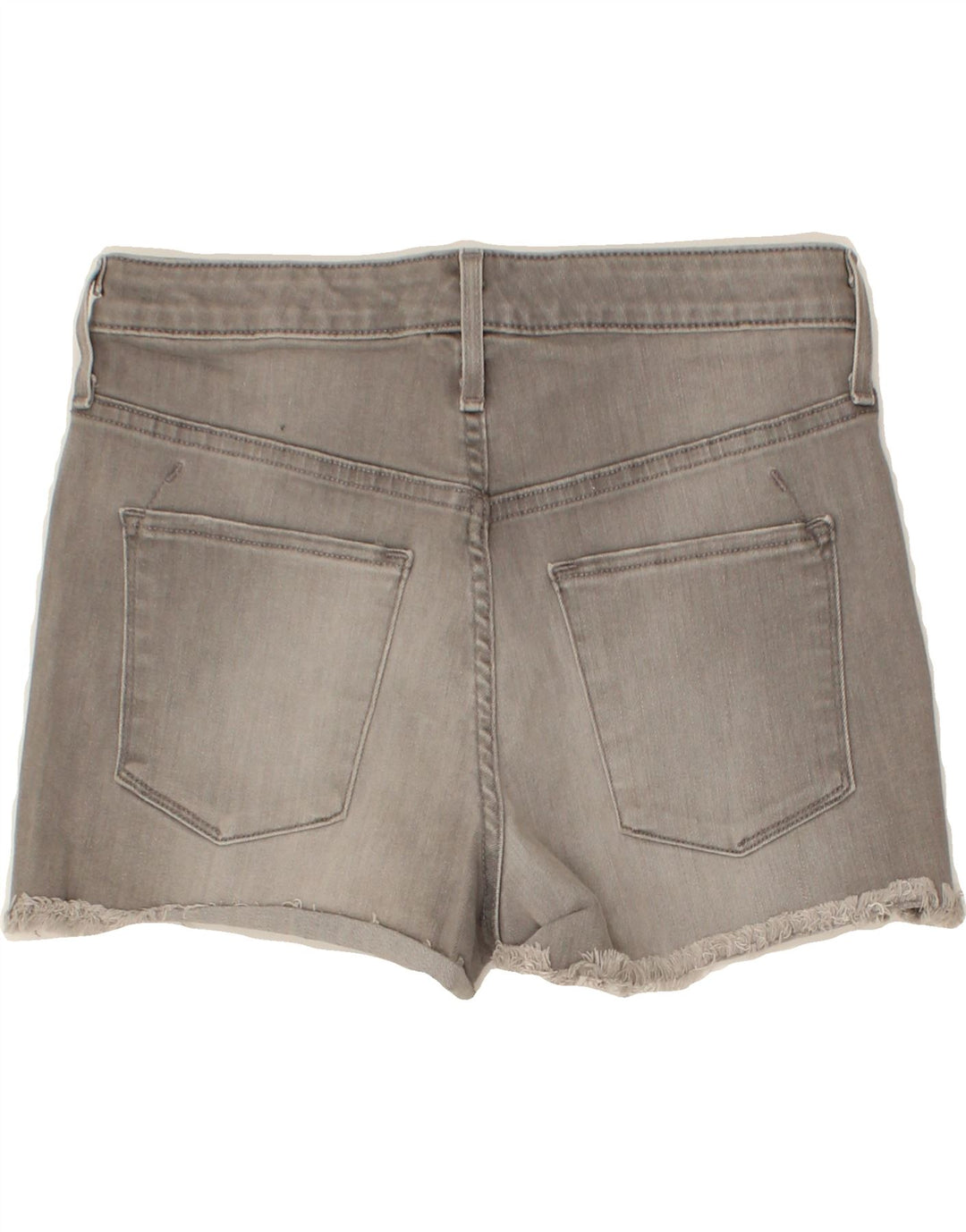 MOSSIMO Womens High Waist Denim Shorts US 6 Medium W28 Grey Cotton Vintage Mossimo and Second-Hand Mossimo from Messina Hembry 