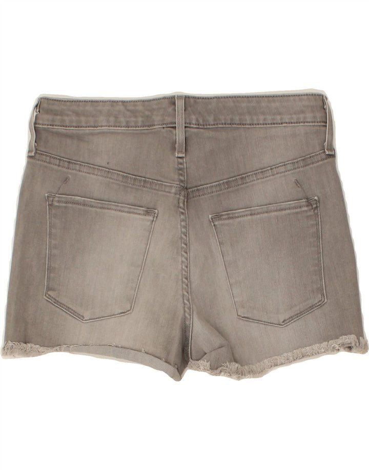 MOSSIMO Womens High Waist Denim Shorts US 6 Medium W28 Grey Cotton Vintage Mossimo and Second-Hand Mossimo from Messina Hembry 