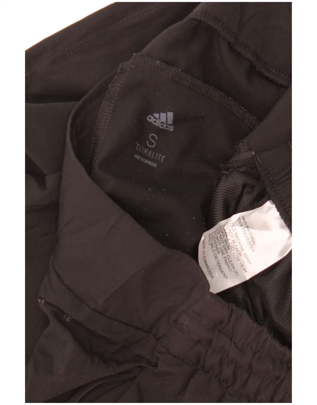 Adidas ženske sportske kratke hlače Climalite UK 10 mali crni poliester