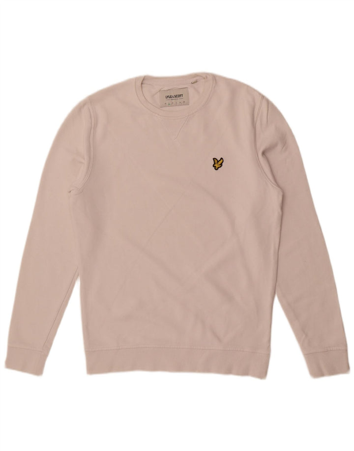 Lyle & Scott muška majica s kratkim rukavima Mali bijeli pamuk