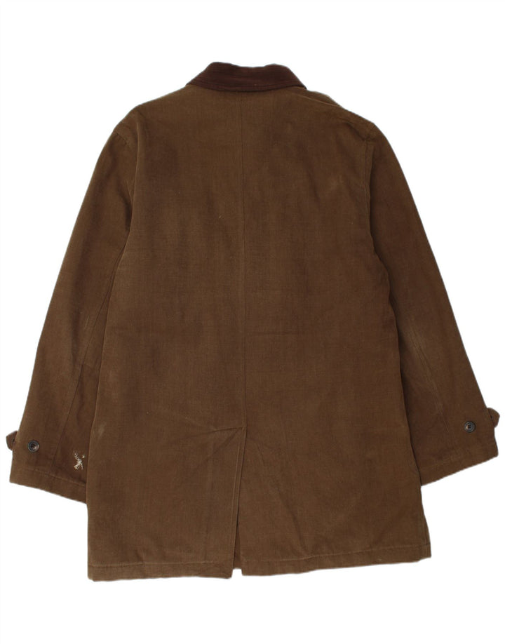 Magee Muški kaput UK 42 Veliki kaki pamuk