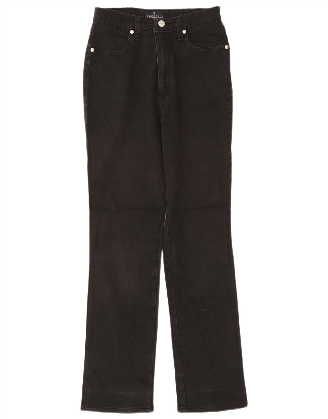 Trussardi ženske ravne traperice W26 L30 sivi pamuk