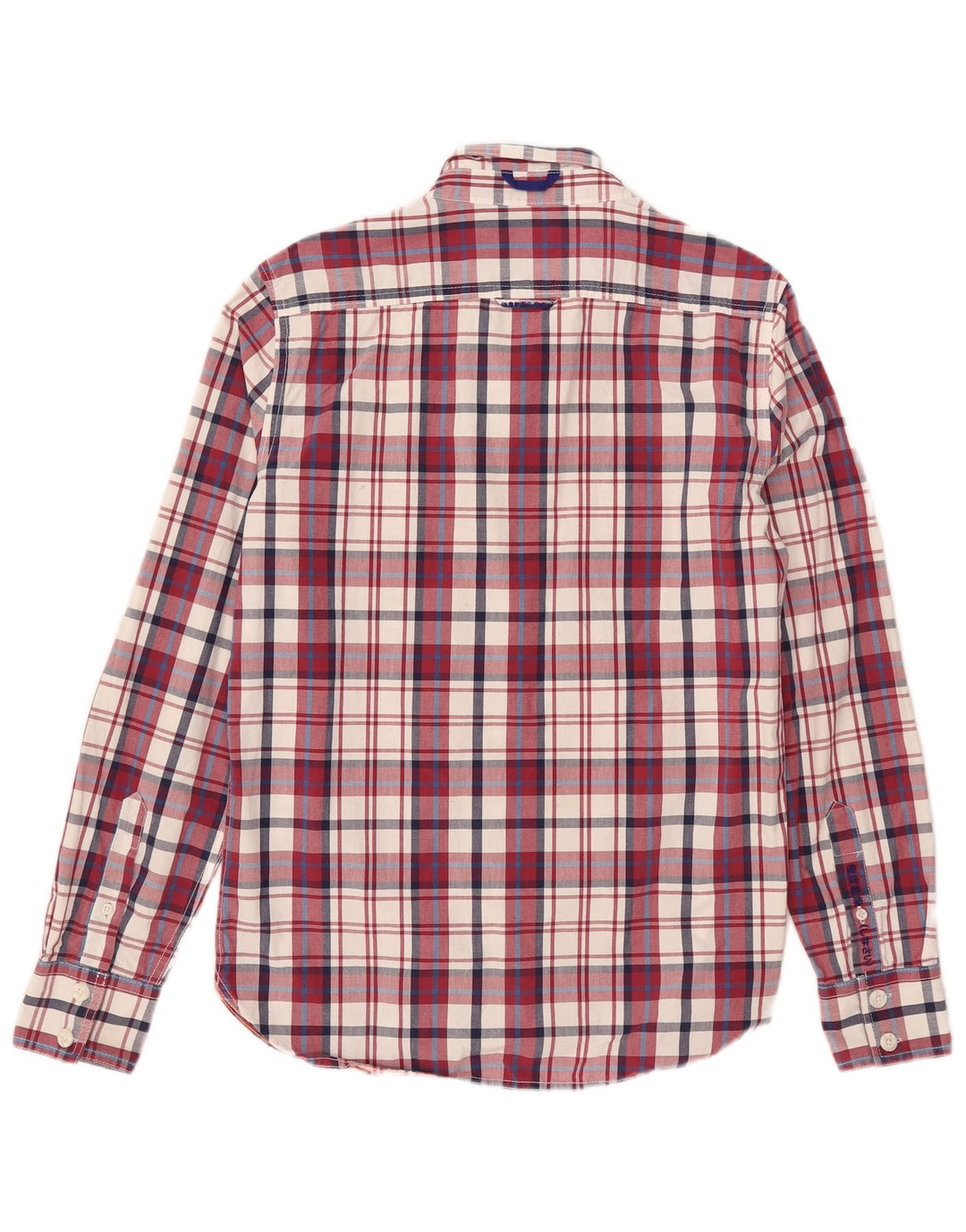 Superdry muška košulja, veliki crveni karirani pamuk