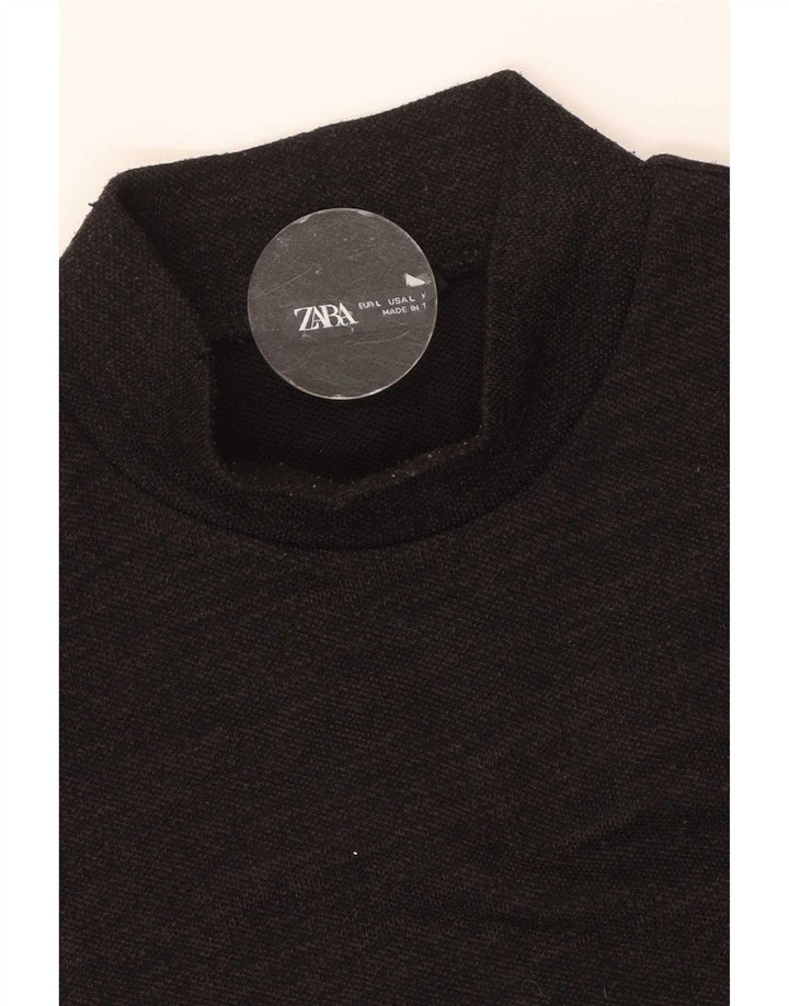Zara ženski prsluk UK 14 Large Black Flected