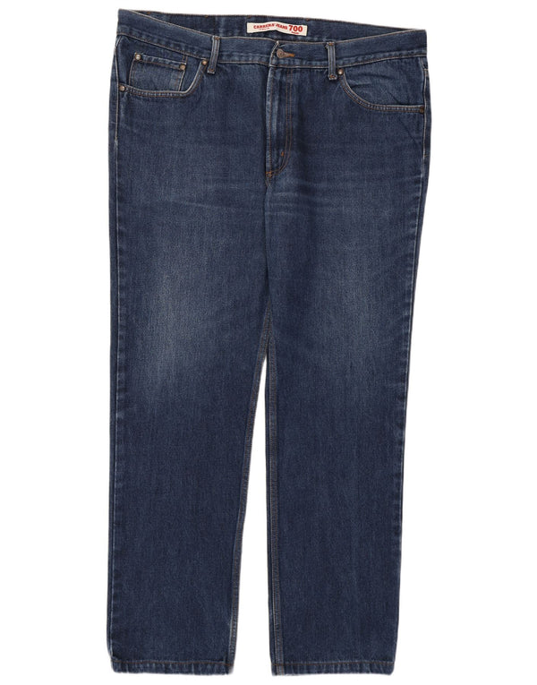 Carrera Mens 700 Regular Straight Jeans W40 L30 Blue Cotton Classic