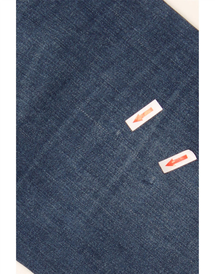Wrangler Muške Texas Slim Jeans W44 L32 Plavi pamuk