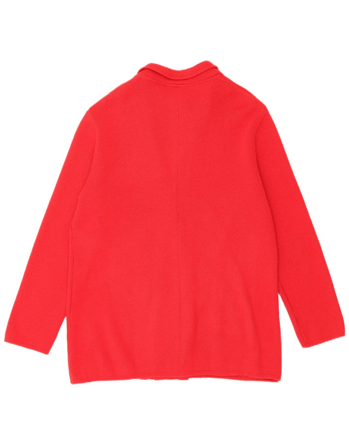 Vintage ženska jakna s dvostrukim kopčanjem UK 16 velika crvena