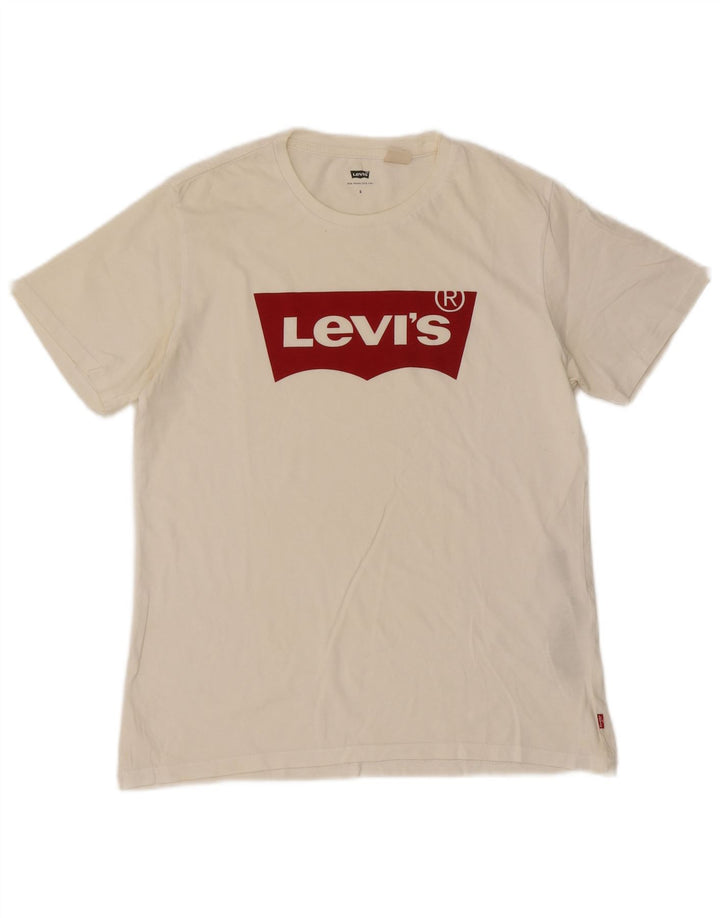 Levi's muška majica kratkih rukava s grafičkim motivima, mali bijeli pamuk