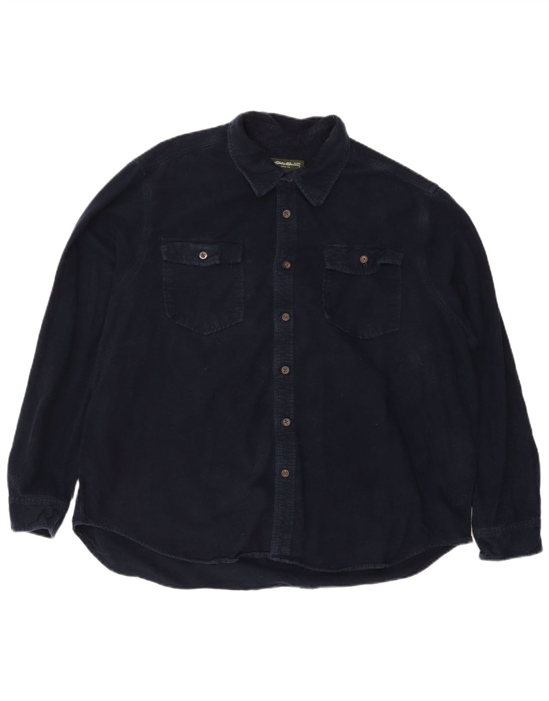 EDDIE BAUER Muška flanelska košulja 2XL tamnoplavi pamuk