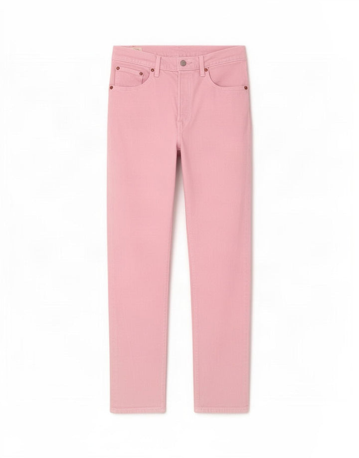 Ravne traperice Levi's 501 W28 L29 Pink