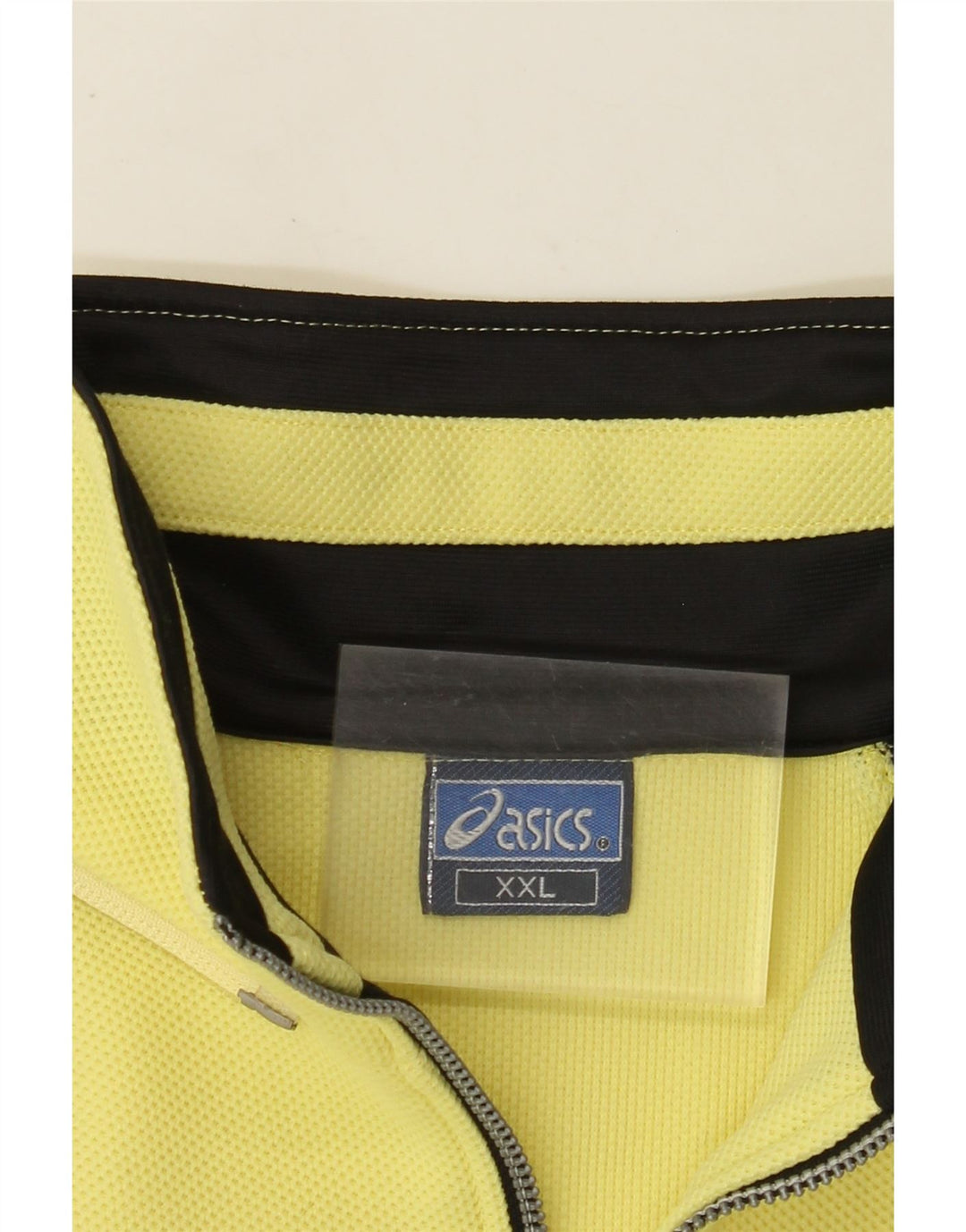 ASICS muška gornja jakna trenirke s grafičkim motivima 2XL žute boje