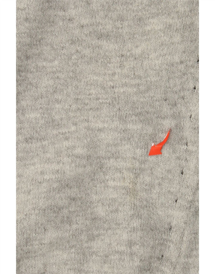 OASIS ženski džemper s okruglim izrezom UK 14 srednje sivi akril