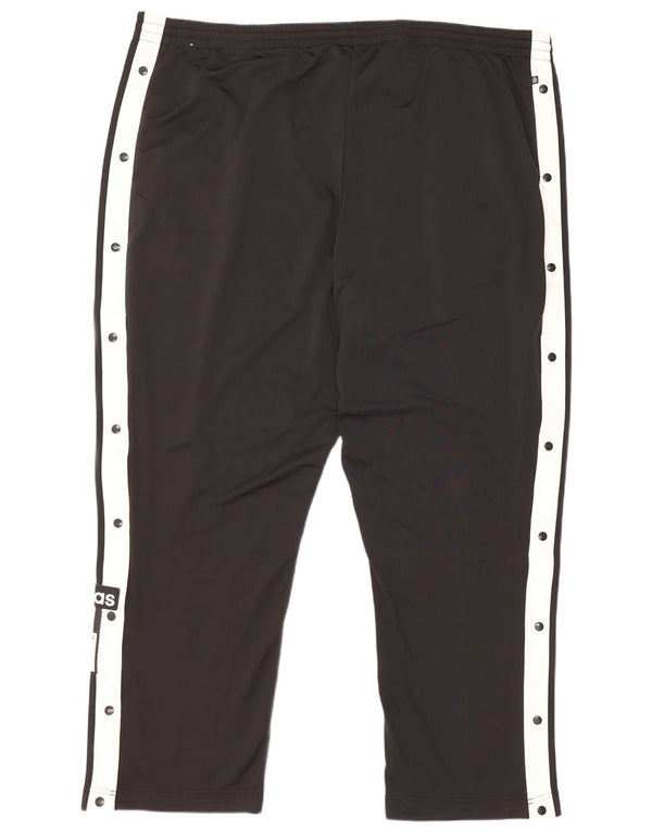 Adidas Ženske Graphic Trenirke Hlače UK 32/34 4XL Black Colourblock