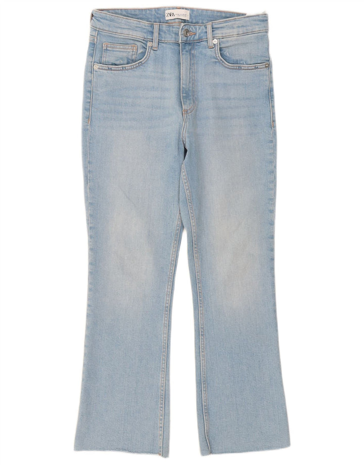 Zara ženske traperice s bootcutom EU 38 male W28 L27 plave