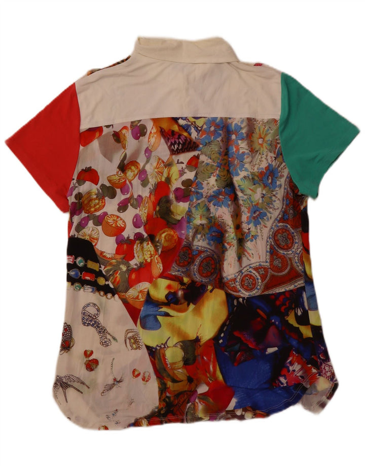 BAGARRY Ženski pulover, košulja, bluza UK 12, srednje raznobojni patchwork