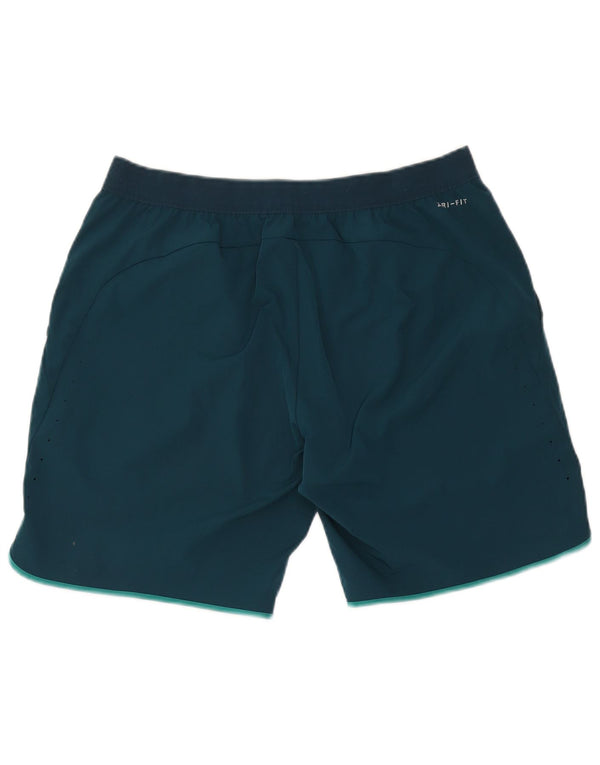 Nike Mens Dri Fit Sport Shorts Large Green Polyester