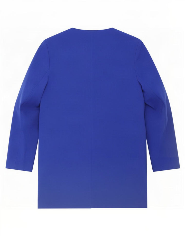 Marks & Spencer ženski kaput UK 8 Small Blue Viskoza