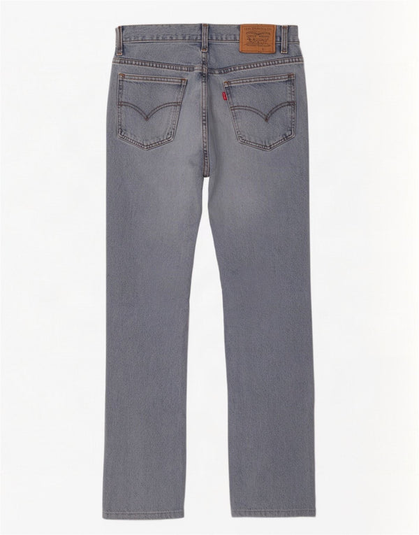 Levi's muške ravne traperice W31 L28 plavi pamuk