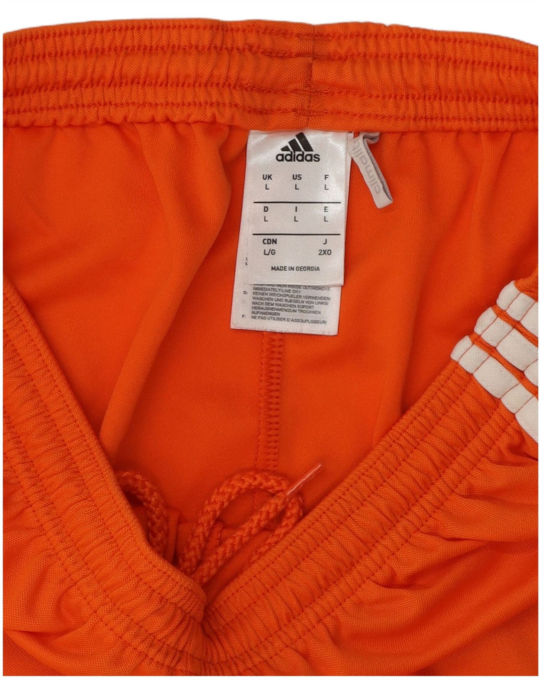 Adidas muške sportske kratke hlače Climalite velike narančaste poliesterske boje