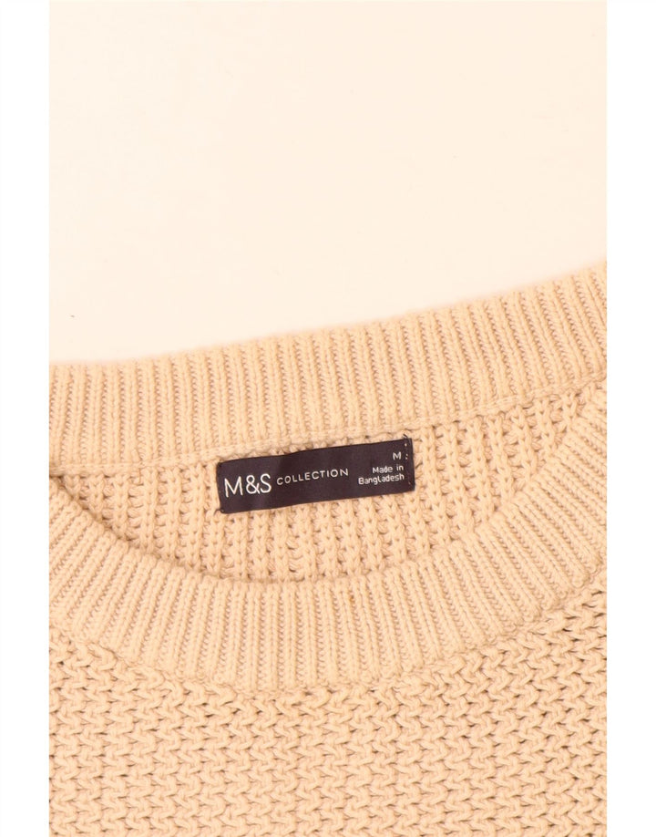 Marks & Spencer ženski džemper s okruglim izrezom UK 14 Srednje bež