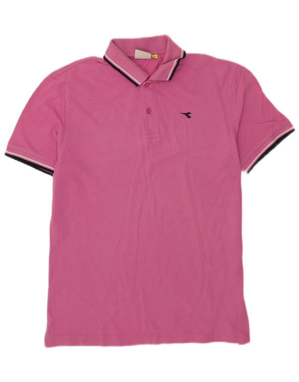 Diadora muška polo majica XL na ružičaste pruge