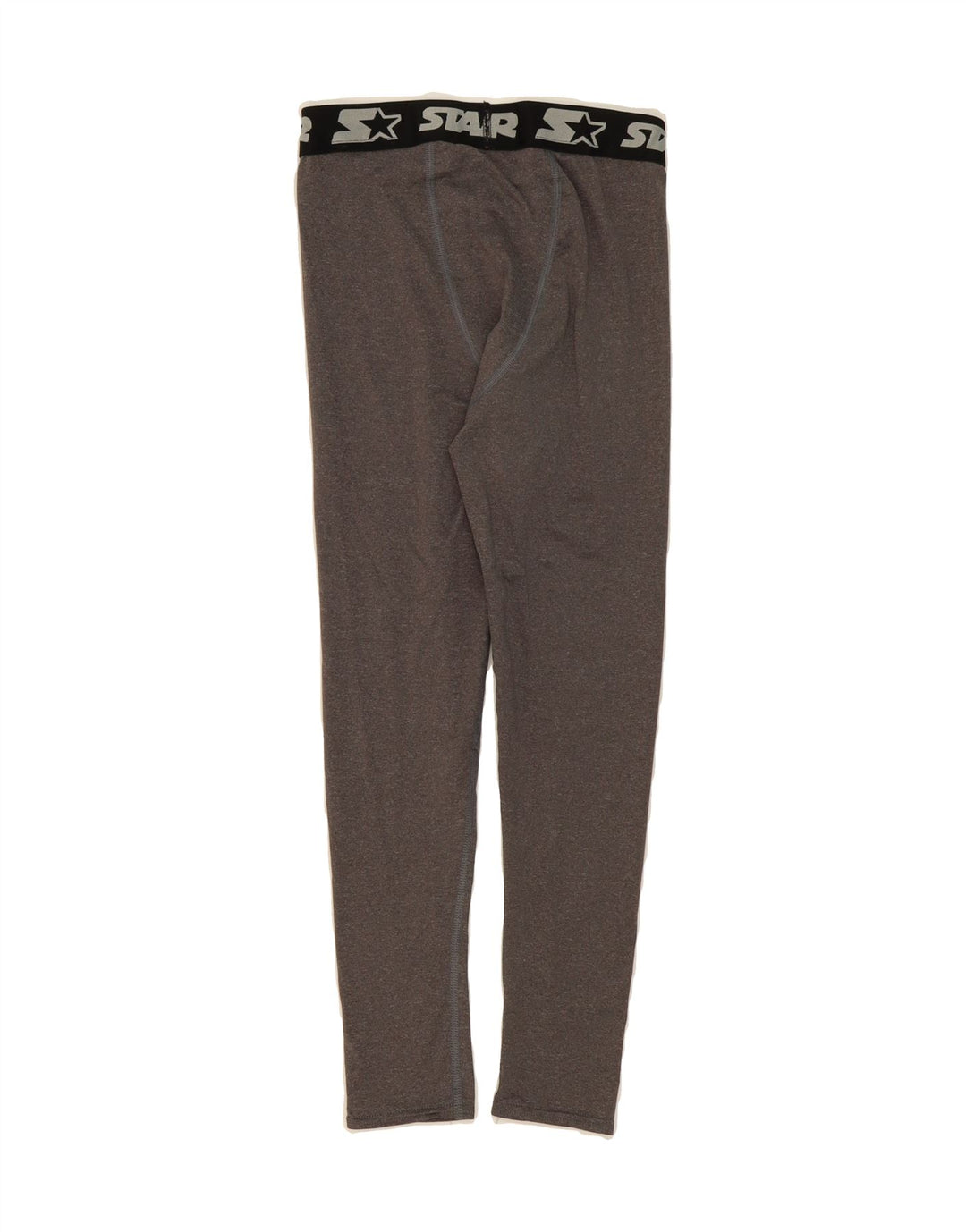 STARTER Boys Graphic Leggings 7-8 Years Large Grey Polyester Vintage Starter and Second-Hand Starter from Messina Hembry 