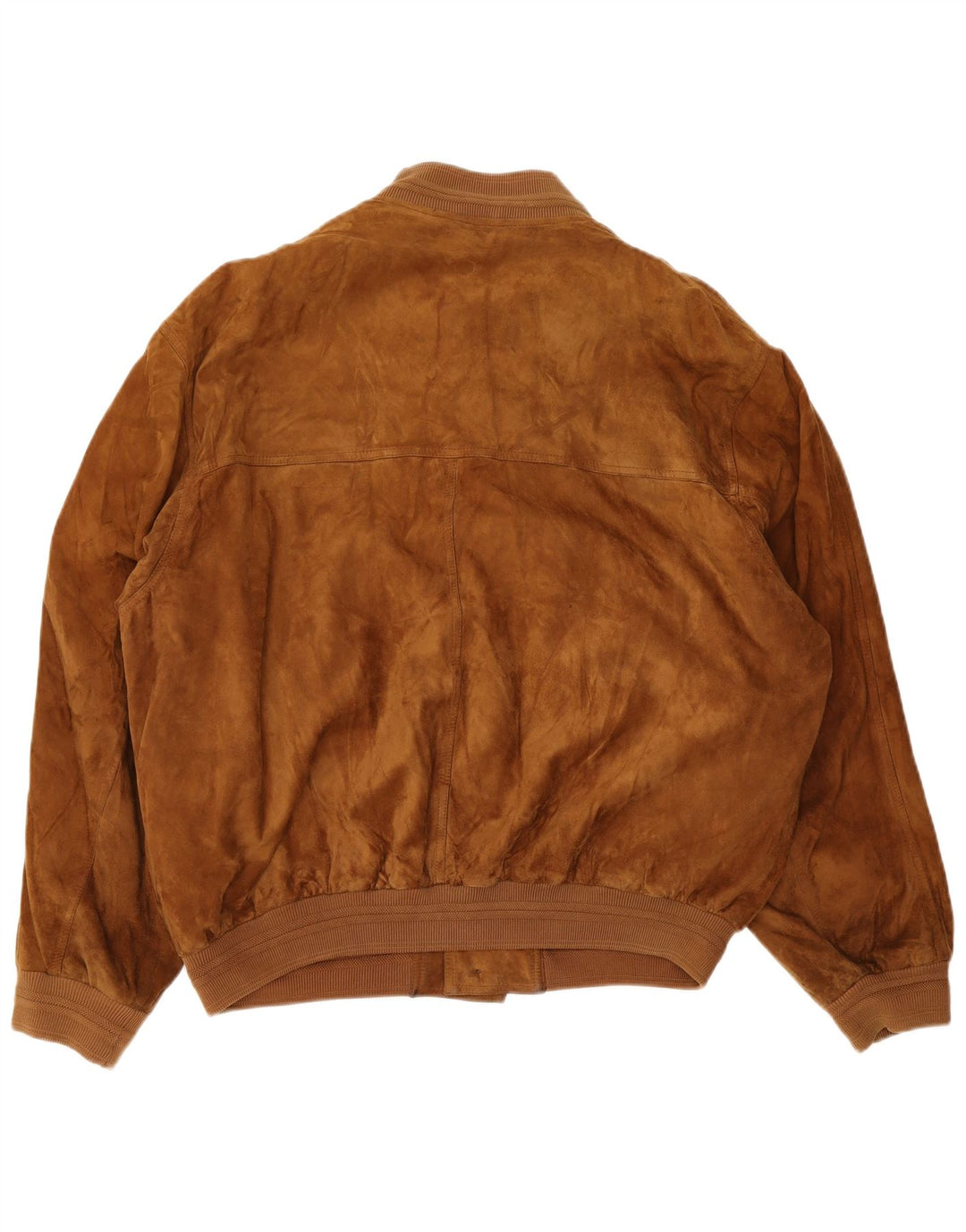 Vintage muška bomber jakna od brušene kože IT 56 3XL smeđa
