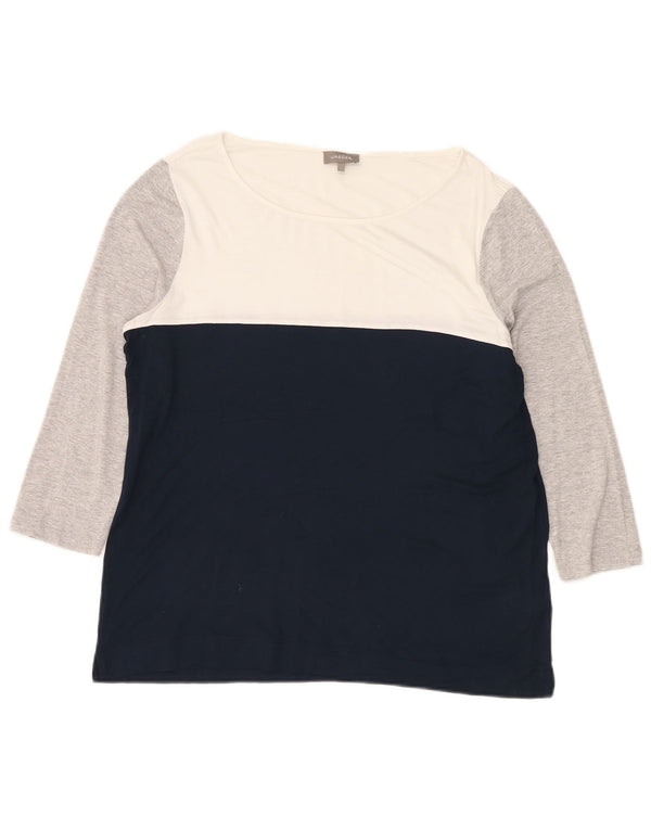 Jaeger Ženska majica s 3/4 rukavima UK 16, velika raznobojna viskoza