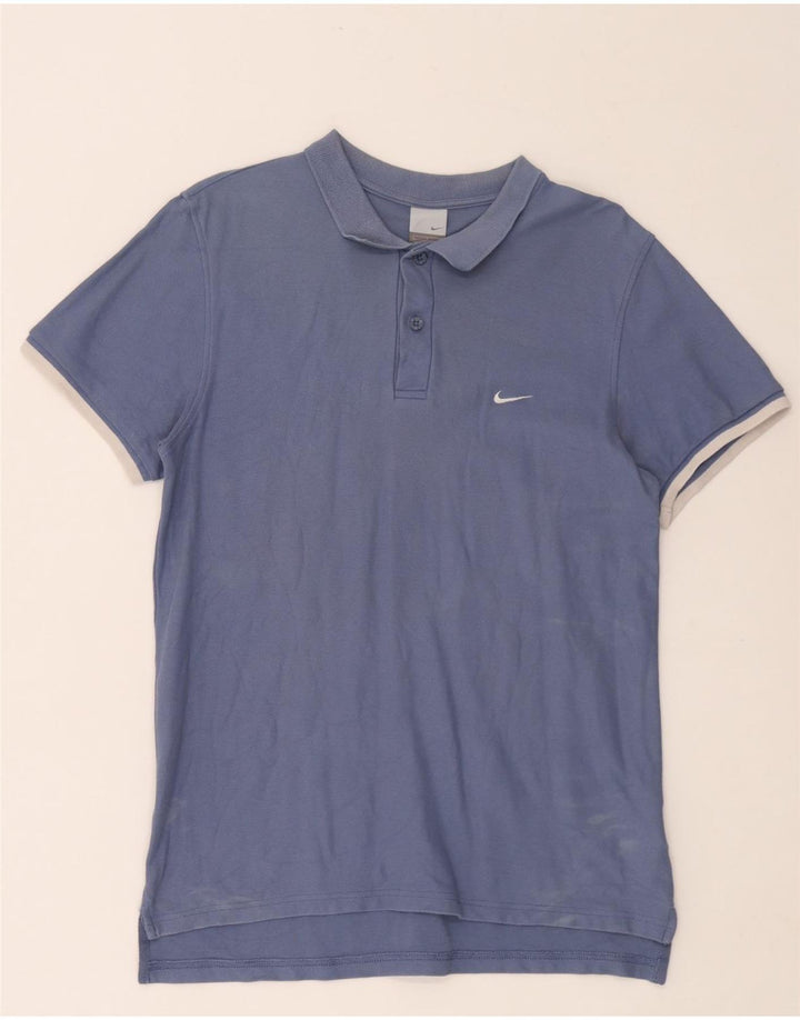 Nike muška polo majica Large Blue Cotton