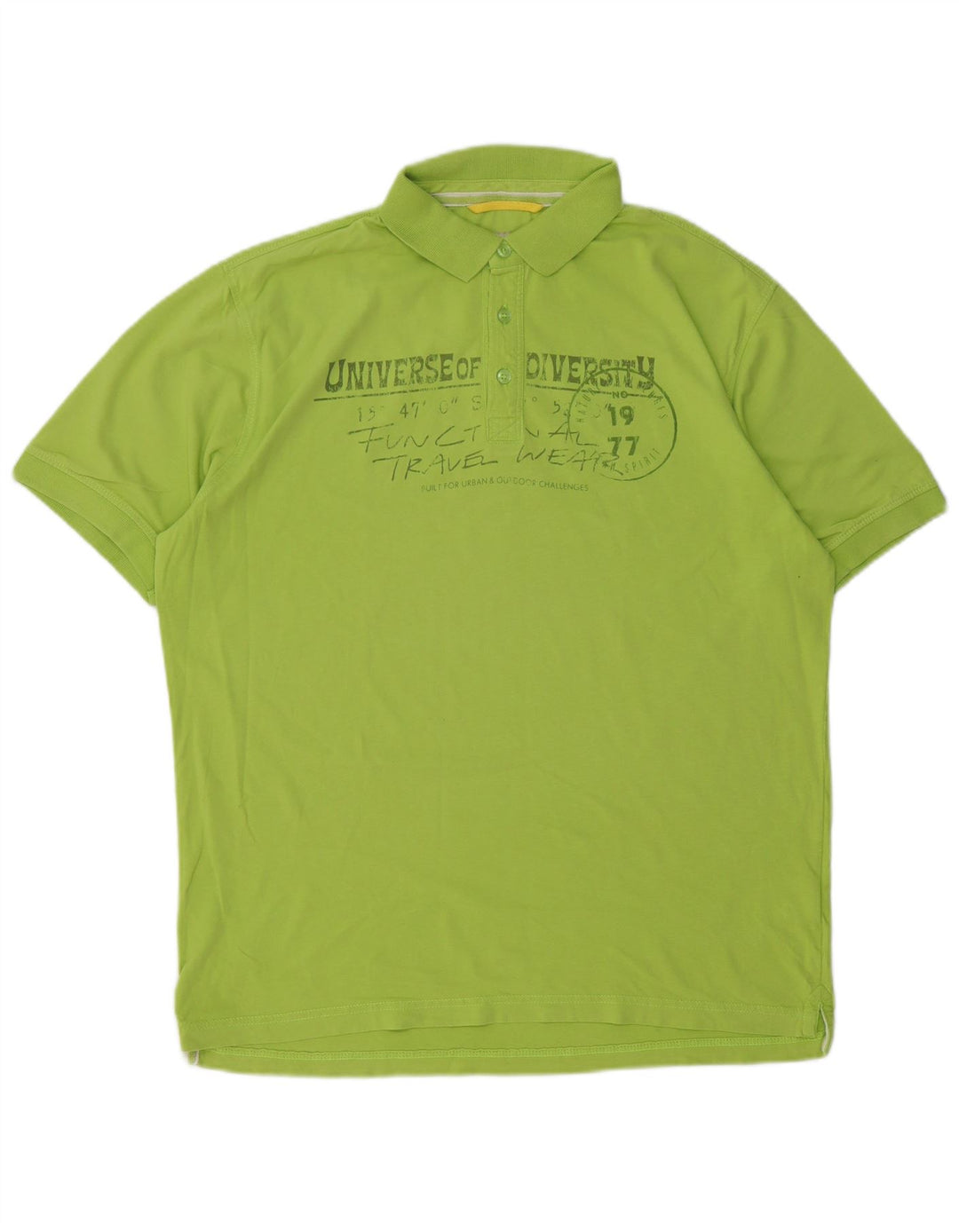 Camel Active muška polo majica XL Green Pamuk