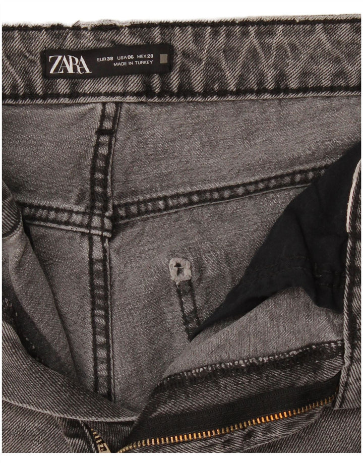 Zara ženske uske traperice EU 38 male W28 L28 sive