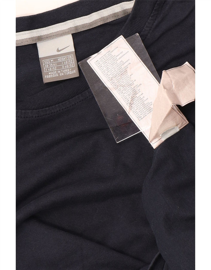 NIKE Muška majica dugih rukava UK 39/41 srednje tamnoplavi pamuk