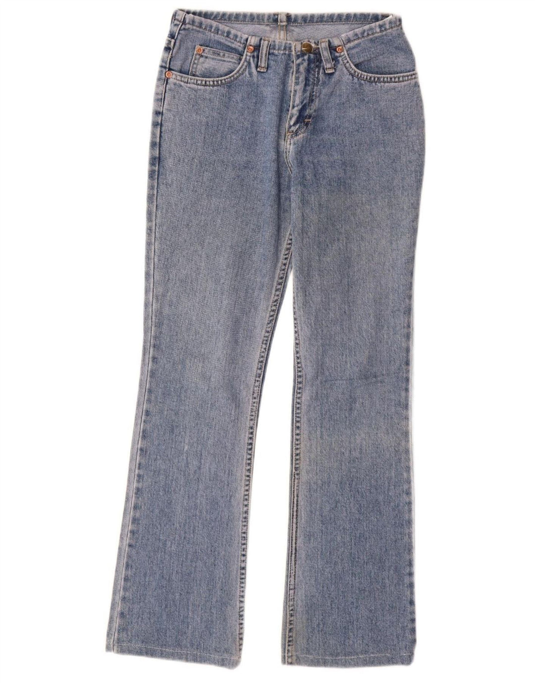 Ženske traperice Lee Bootcut W27 L28 Plavi pamuk