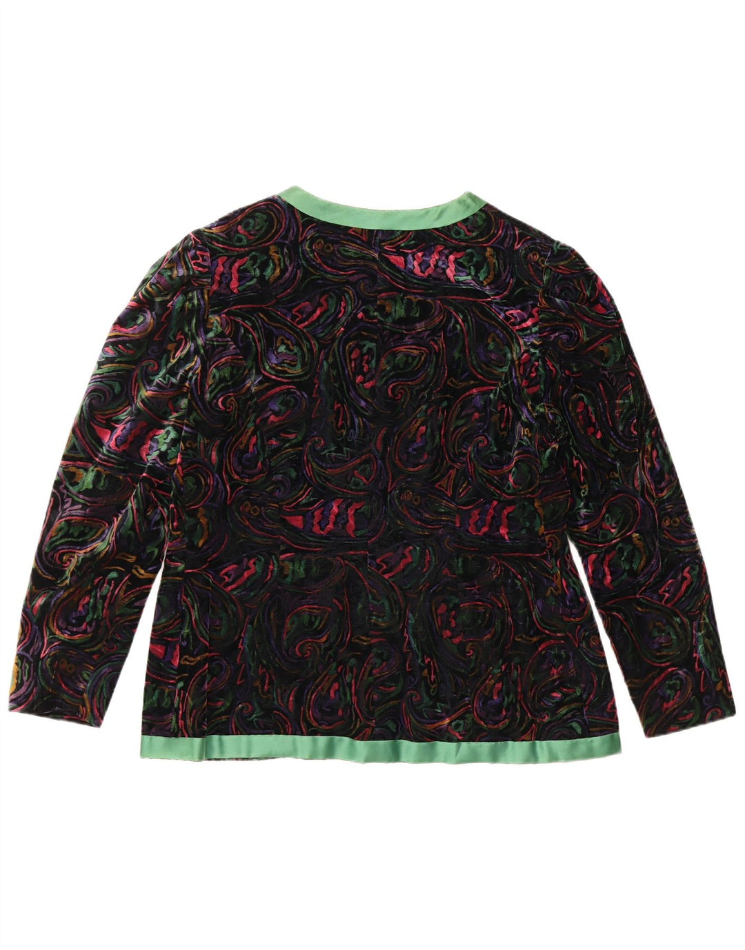 VINTAGE Ženska dvodijelna suknja s 1 gumbom UK 12 Srednje W32 Raznobojna