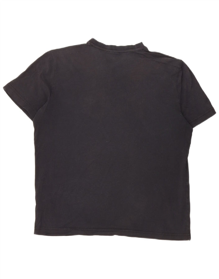 HUGO BOSS Muška majica kratkih rukava srednje tamnoplavi pamuk