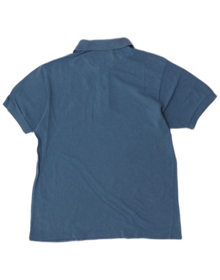 Lacoste muška polo majica veličine 4 srednje plavi pamuk