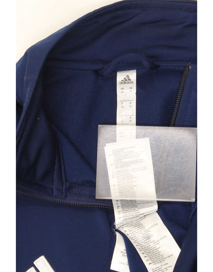 Adidas muška gornja jakna od trenirke Medium tamnoplavi poliester