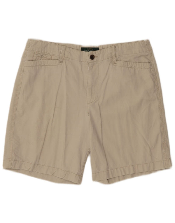Ralph Lauren Ženske ležerne kratke hlače US 12 Large W34 Bež Pamuk