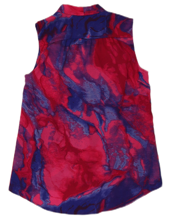 MOSSIMO ženska prevelika dugačka košulja bluza UK 6 XS Višebojna