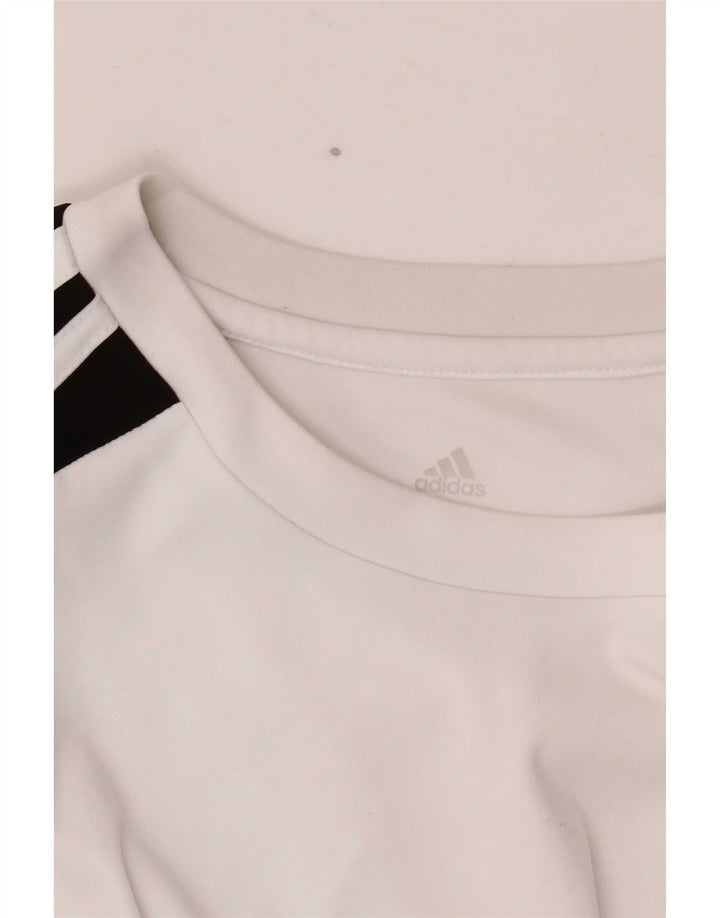 Adidas muška Aeroready majica kratkih rukava srednje bijele boje od poliestera