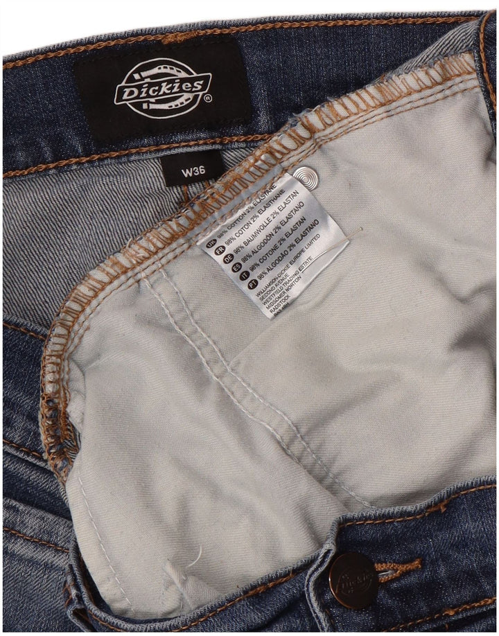 Dickies muške traper kratke hlače W36 veliki plavi pamuk
