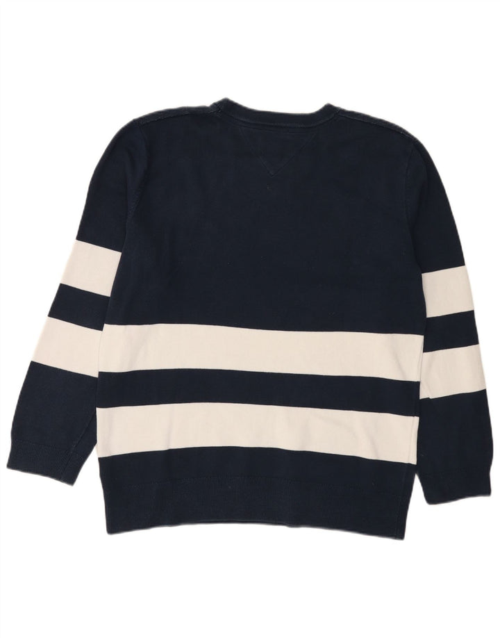 Tommy Hilfiger muški džemper s okruglim izrezom srednje tamnoplave boje