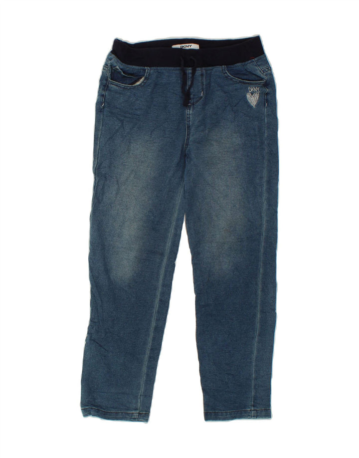 DKNY Womens Straight Jeans Large W32 L23 Blue Cotton Vintage Dkny and Second-Hand Dkny from Messina Hembry 