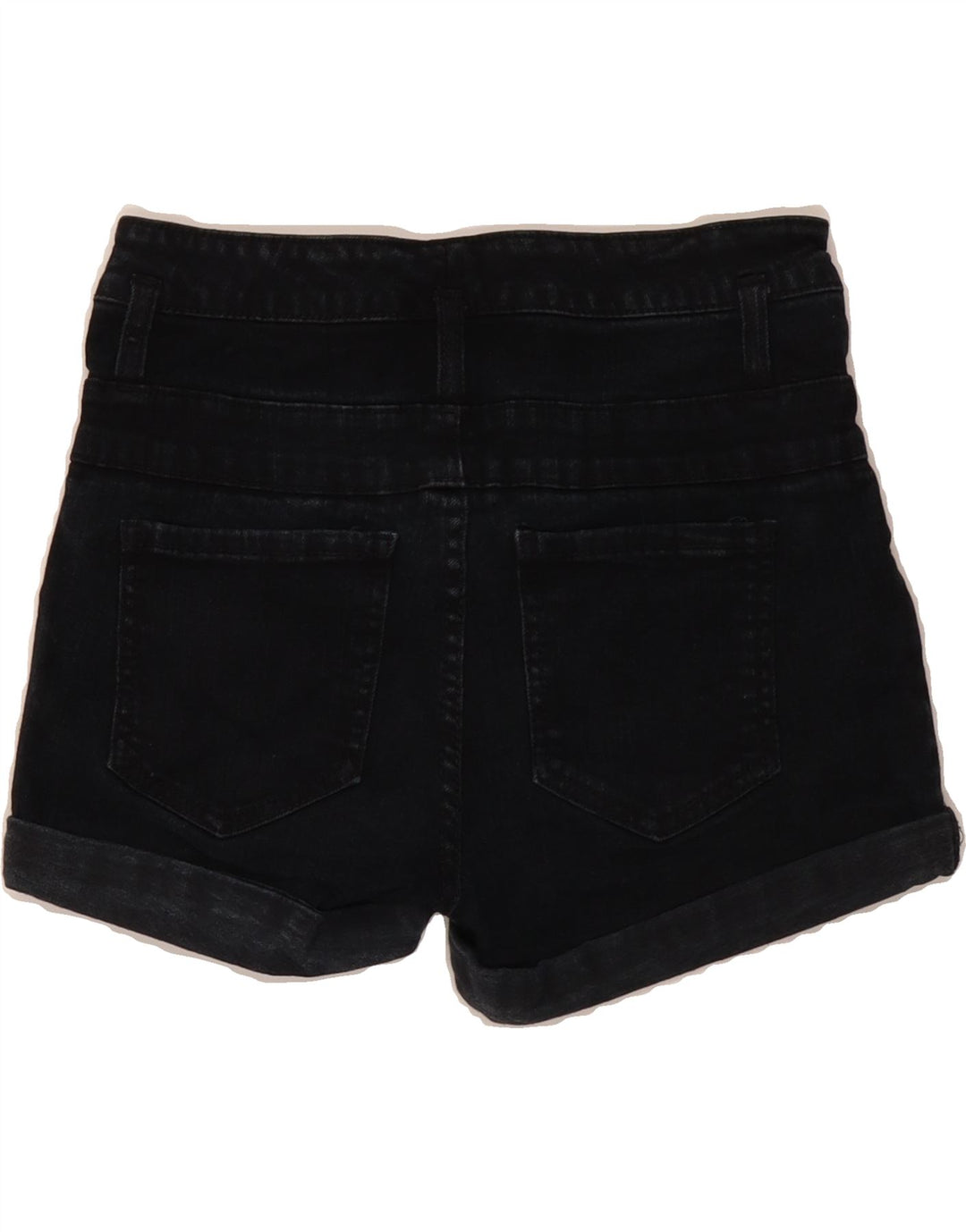 MOSSIMO Womens High Rise Denim Shorts US 6 Medium W28 Blue Cotton Vintage Mossimo and Second-Hand Mossimo from Messina Hembry 