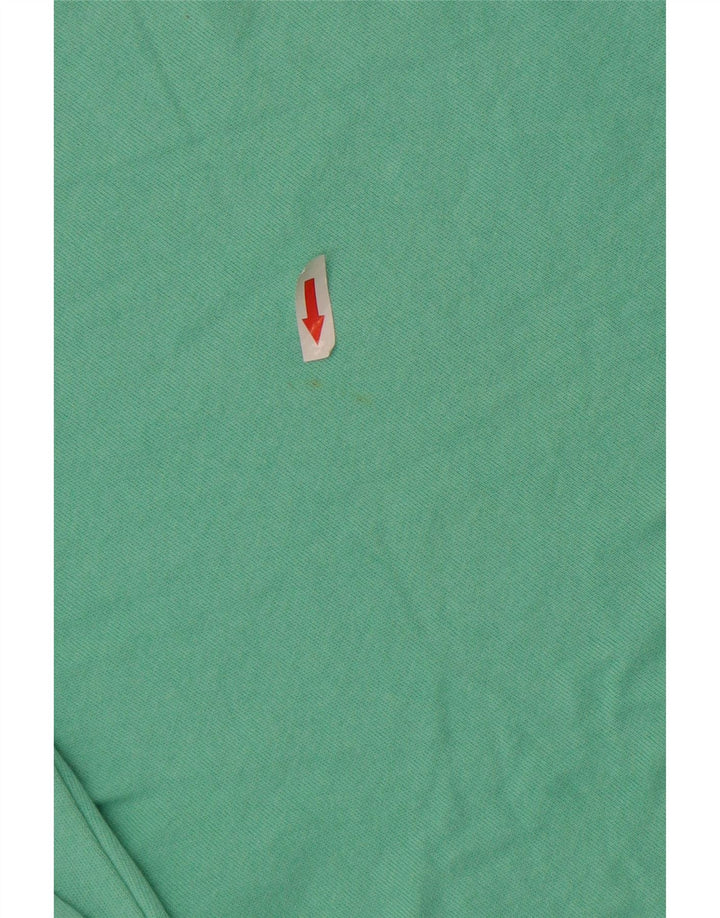 Crew Clothing Ženska prevelika majica dugih rukava UK 8 Mali zeleni pamuk